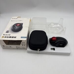 ELECOM Wireless Trackball Mouse M-MT2DRSBK S size 5-Button JP